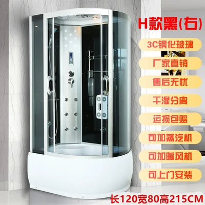 cqyShower room, integral bath room, bathroom, bathtub, surfing, sauna, steam bath room, wet and dry separation