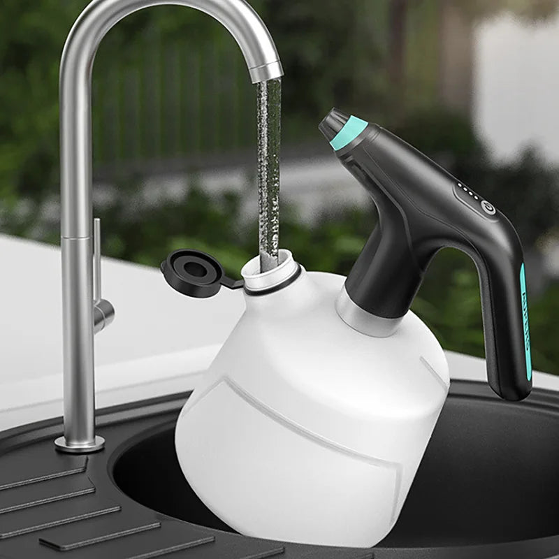 New 2L Electric Garden Sprayer Watering Can Disinfection Special Household Mini Sprayer 2000mAh Battery Spray With Extension Rod