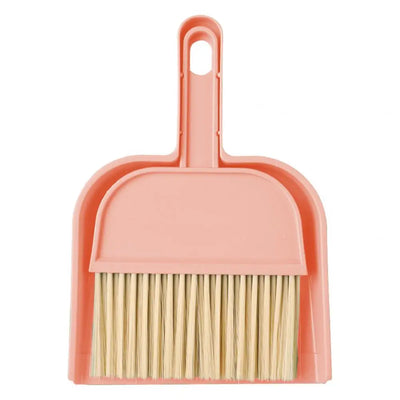 Small Broom With Dustpan Set With Handle Soft Bristles Handheld Countertop Plastic Mini Dust Pan With Broom Sweeper Cleaning Set