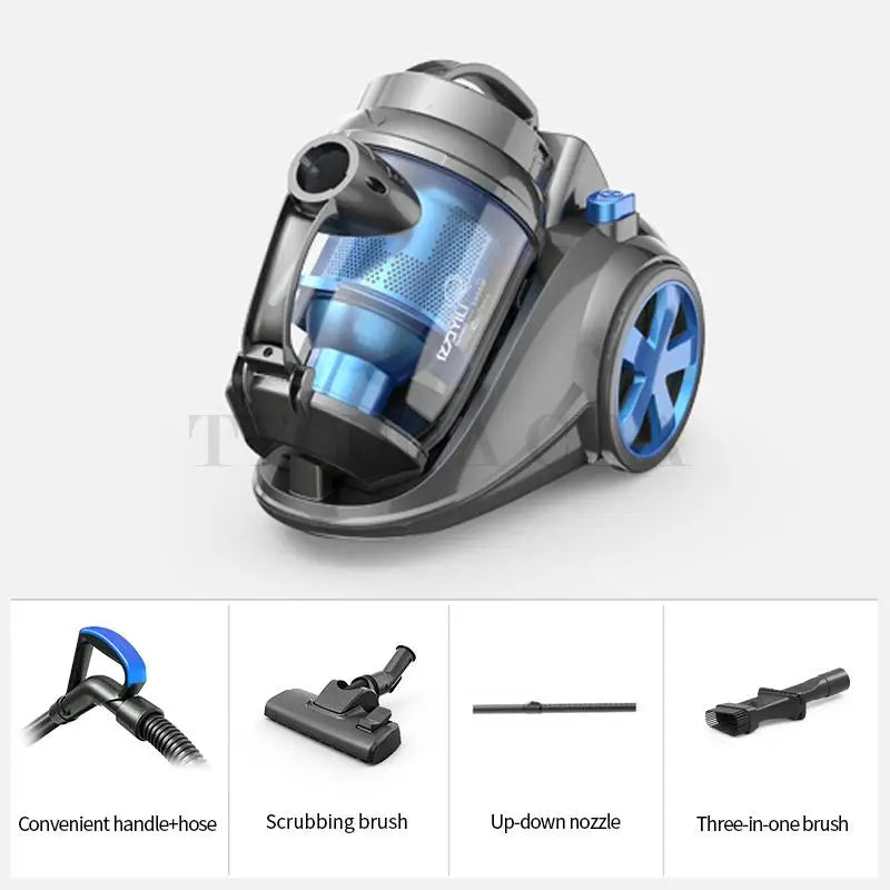 23KPa 2000W Suction Power Vacuum Cleaner Strong Large Power Vacuum Cleaner Household Carpet Mite Removal 2.5L Home Appliance