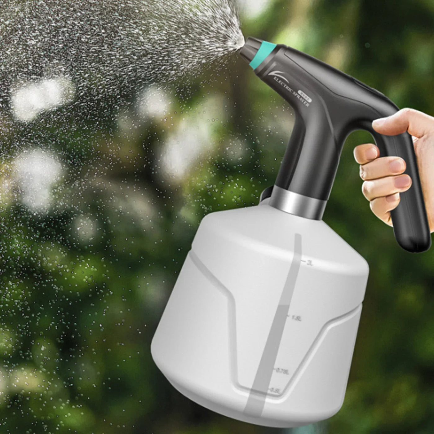 2L Electric Sprayer Plant Spray Bottle Automatic Watering Fogger USB Sanitizing Sprayer Hand Watering Machine Plants Garden Tool