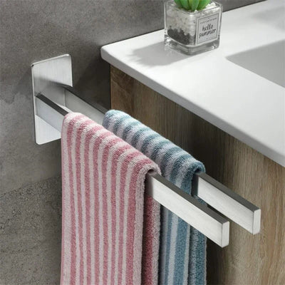 Towel Holder Rack 304 Stainless Steel Towel Organizer Wall Mounted Bathroom  Shelves Bedroom organizer Wall shelfs Toilet Ecoco