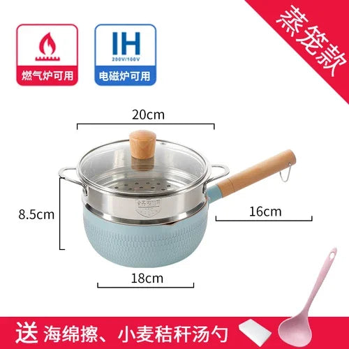 Ceramic Noodles Pumpkin Pot Rice Noodles Cookers Cooking Lazy Hotpot Fondue Warmer Cache Pot Milk Tachos De Cozinha Kitchenware