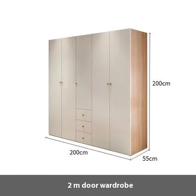 Bedroom European New Wardrobe Luxury Modern Luxury Large Clothes Storage Wardrobe Portable Nordic Guarda Roupa Unique Furniture