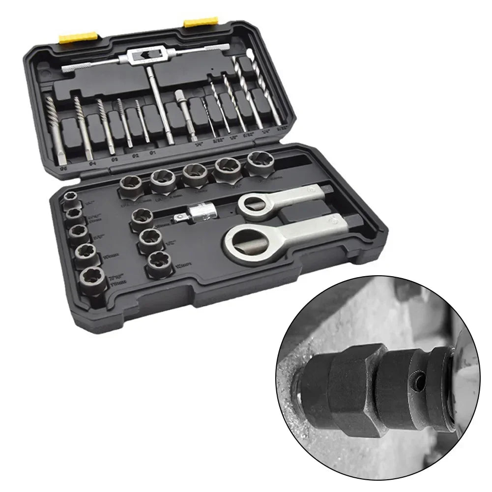 Ratchet Socket Wrench Set Car Repair Tool Ratchet Torque Wrench Combos Kit 1/4 3/8 1/2 Ratchet Spanner Screwdriver Bits Tool