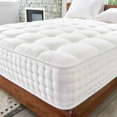 25cm 3FT High Density Foam UK the most popular type Free Design Low MOQ High Quality Pocket Spring Mattress