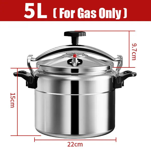 5L/7L Aluminum Safe Explosion Proof Pressure Cooker for Gas Cooker Super safety lock Pressure Cookers Cooking Pots