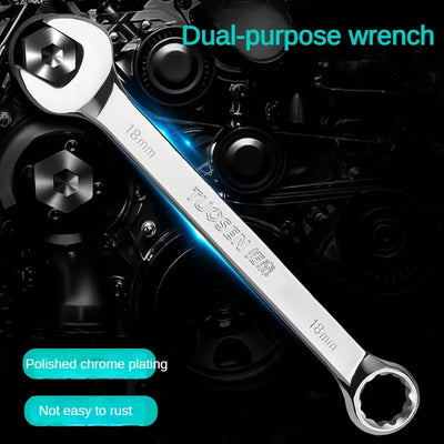 1 Set Flexible Ratcheting Combination Wrench Set Car Repair Tools Key Wrench Ratchet Spanner Metric Hand Tool Sets with Carrying