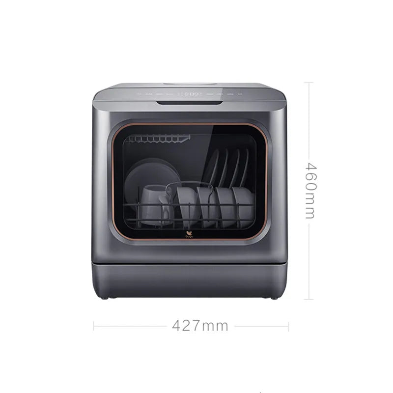 Table Dishwasher Automatic Intelligent Fruits And Vegetable Integrated Portable Dishwasher 220V 50Hz Without Installation 4 Sets