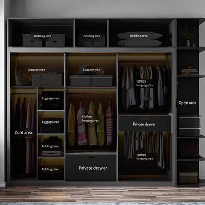 Minimalist Shelve Wardrobes Organizer Underwear Nordic Storage Open Closets Cabinet Modern Pedicure Guarda Roupa Home Furniture