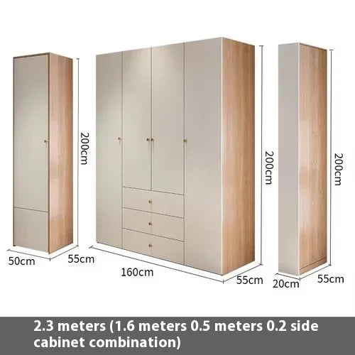 Bedroom European New Wardrobe Luxury Modern Luxury Large Clothes Storage Wardrobe Portable Nordic Guarda Roupa Unique Furniture