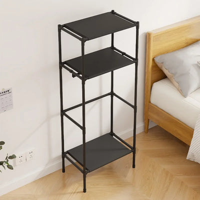 Clothes Hanger Multi-Layer Floor Standing Coat Rack Multifunctional Storage Rack Single Row Saves Space Wardrobe Storage Hanger