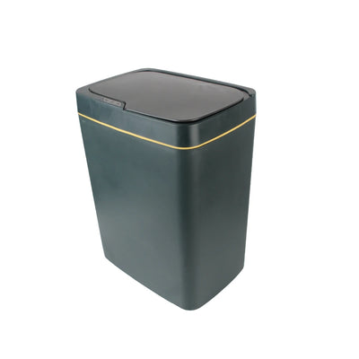 For Kitchen Bathroom Bedroom 18L Automatic Bagging Garbage Bin With Lid Smart Trash Can Touchless Smart Sensor