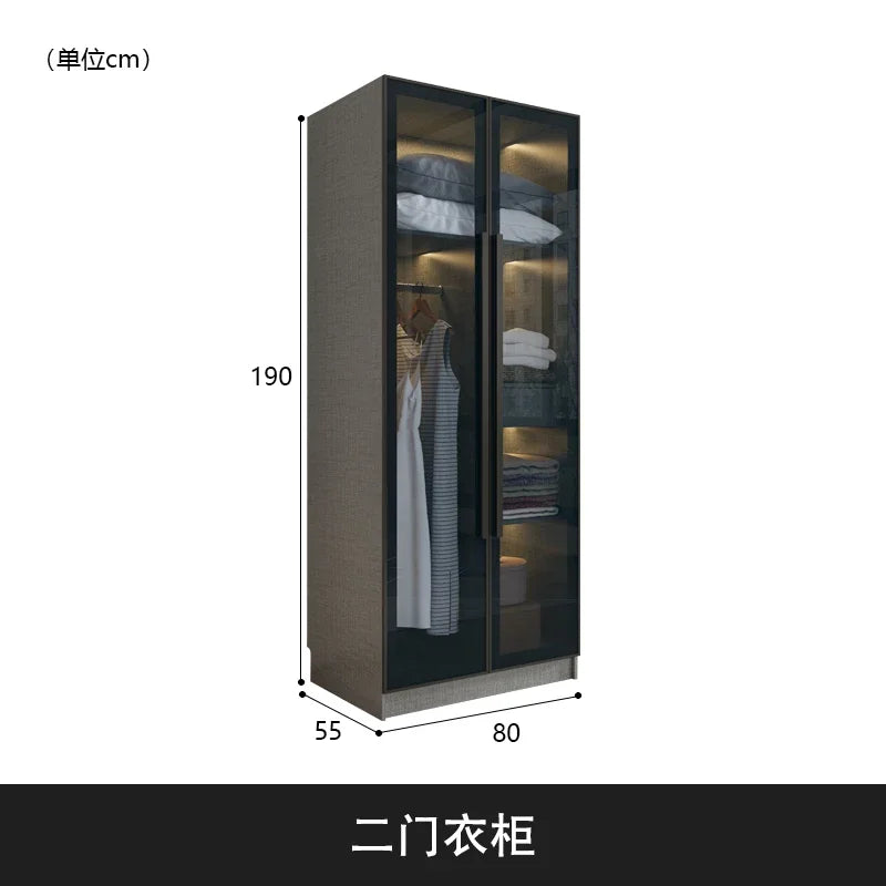 Modern Wardrobe Underwear Design Living Room Cafe Bar Corner Multifunctional Drawer Closet Salon Guardaropa Wooden Furniture