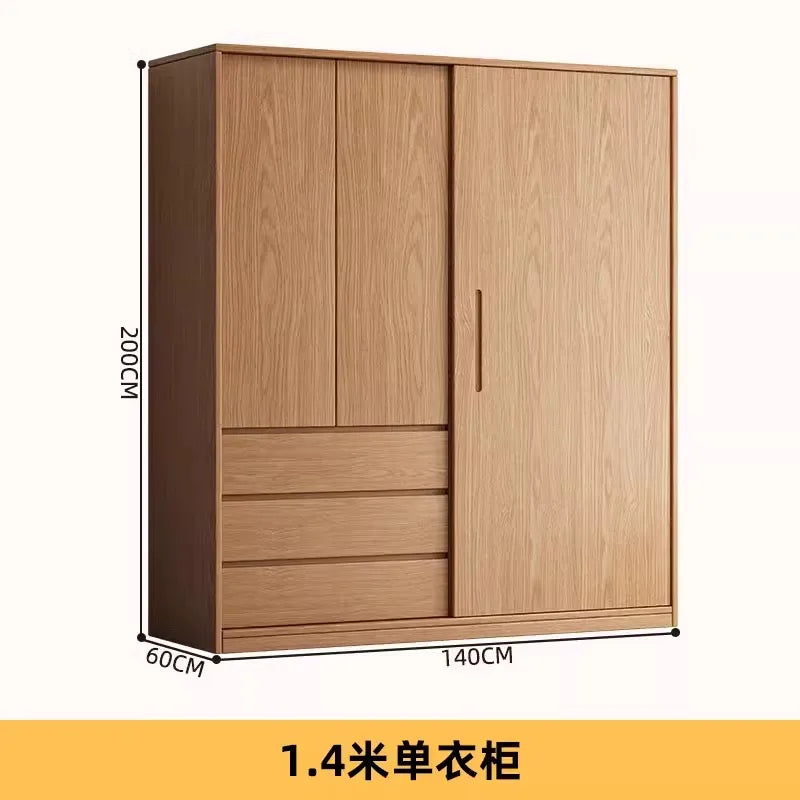 Organizer Underwear Wooden Wardrobe Doors Queen Open Closets Bedroom Wardrobes Shelf Drawers Rangement Chambre Bedroom Furniture