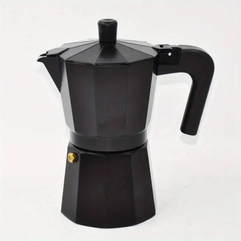 150/300/450ml Moka Pot Stovetop Camping Manual Cuban Coffee Maker Manual Camping Cuban Coffee Brewer for Making Cappuccino Latte