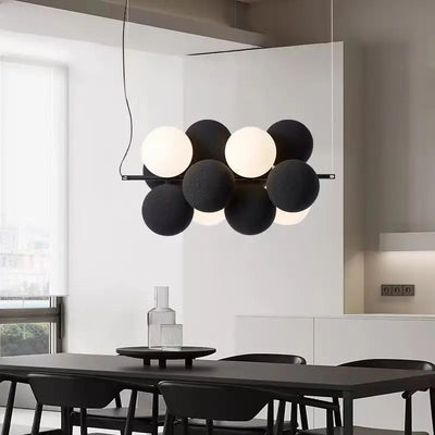 Nordic led Ceiling chandelier white ball bubble Lights home decorations Pendant light Dining table bedroom living room fixture