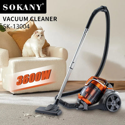 Portable Dry Wet Dual-Use Vacuum Cleaner 3600W High-Power Strong Suction Car Household Vacuum Cleaner Pet Hair Dryer 청소기