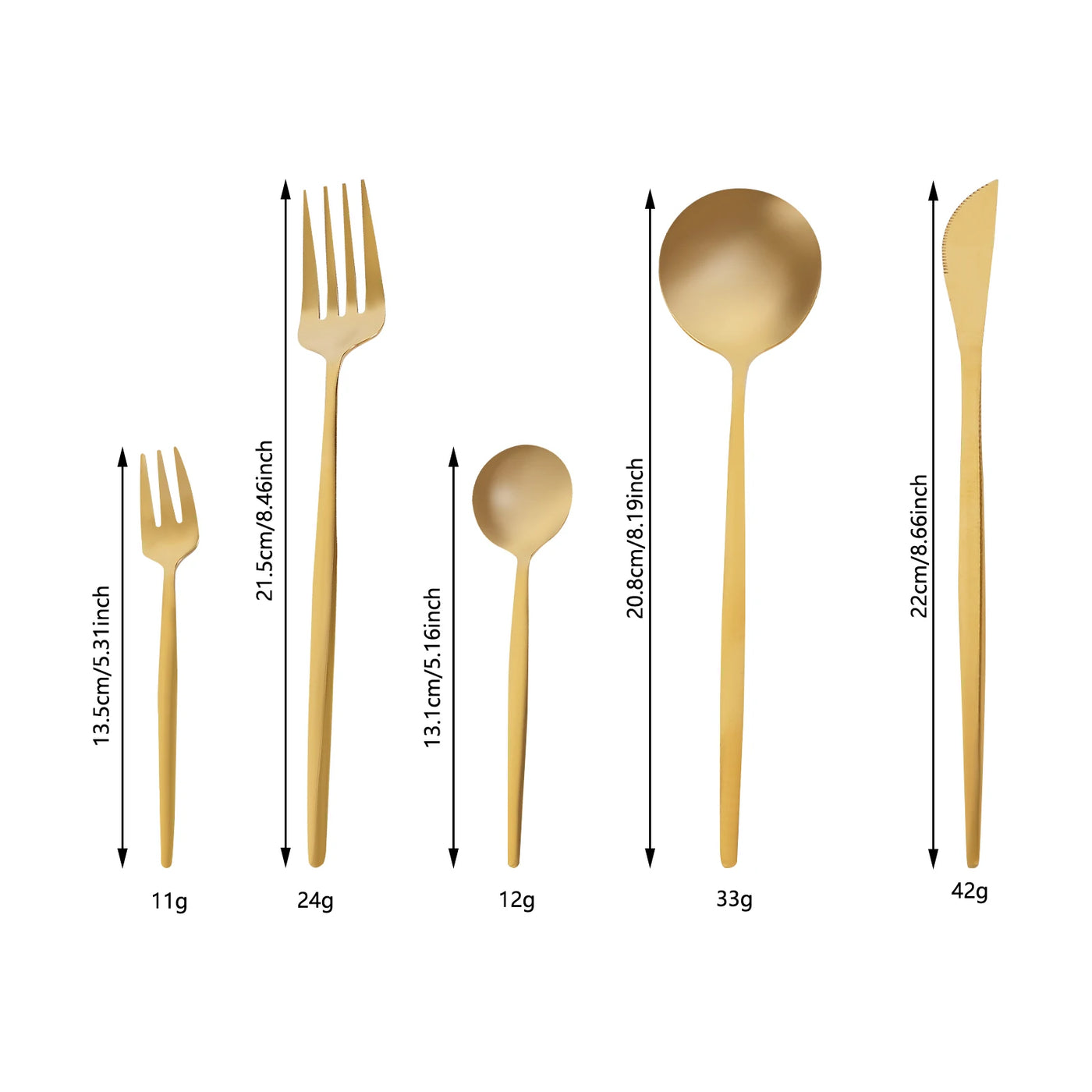 90PCS Gold Dinnerware Set, Gold Flatware Cutlery Set, Stainless Steel Utensils Set for Home Restaurant