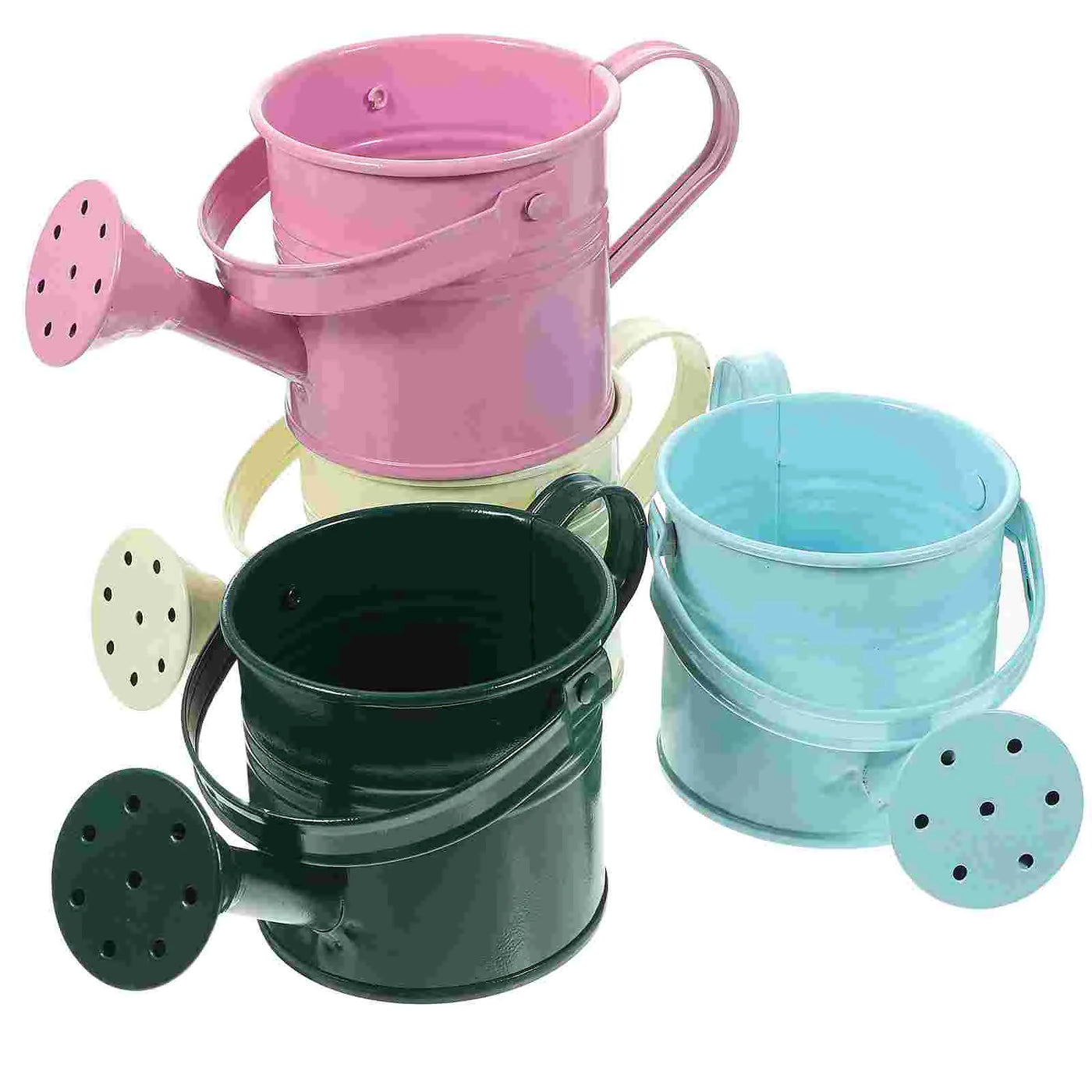 5 Pcs Watering Can Outdoor Home Pot with Long Mouth for Plants Sprinklers Office