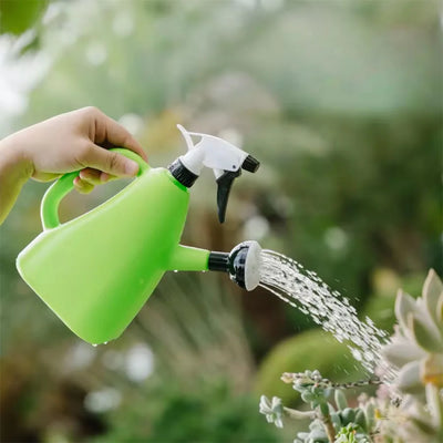 Plastic Watering Can Pot Gardening Supplies Garden Plants Adjustable Pressure Spray Water Kettle Indoor 1L Flower Sprayer Home