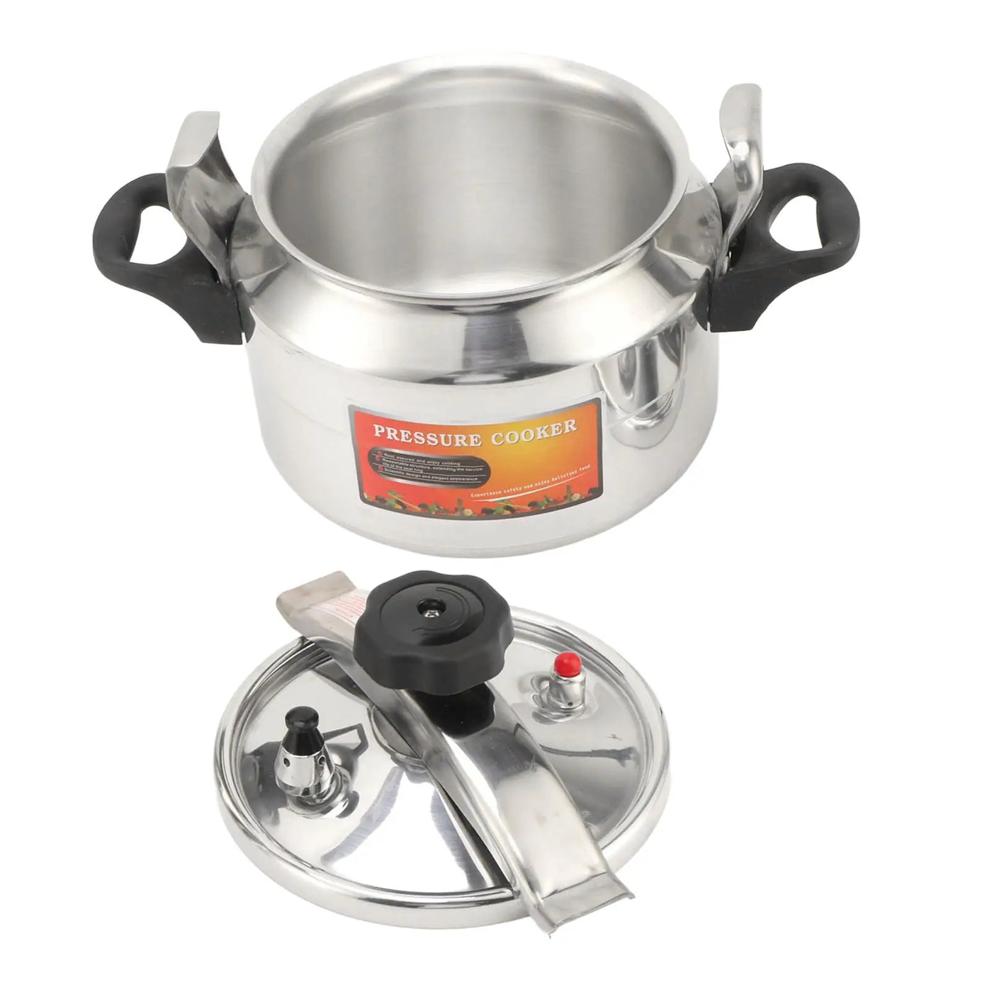 Large Capacity Explosion-Proof Pressure Cooker for gas & Induction Stoves