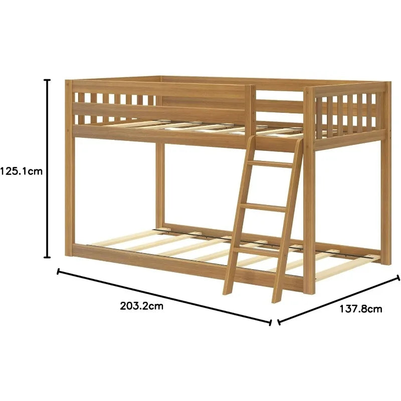 Fundamental Twin Low Bunk Bed