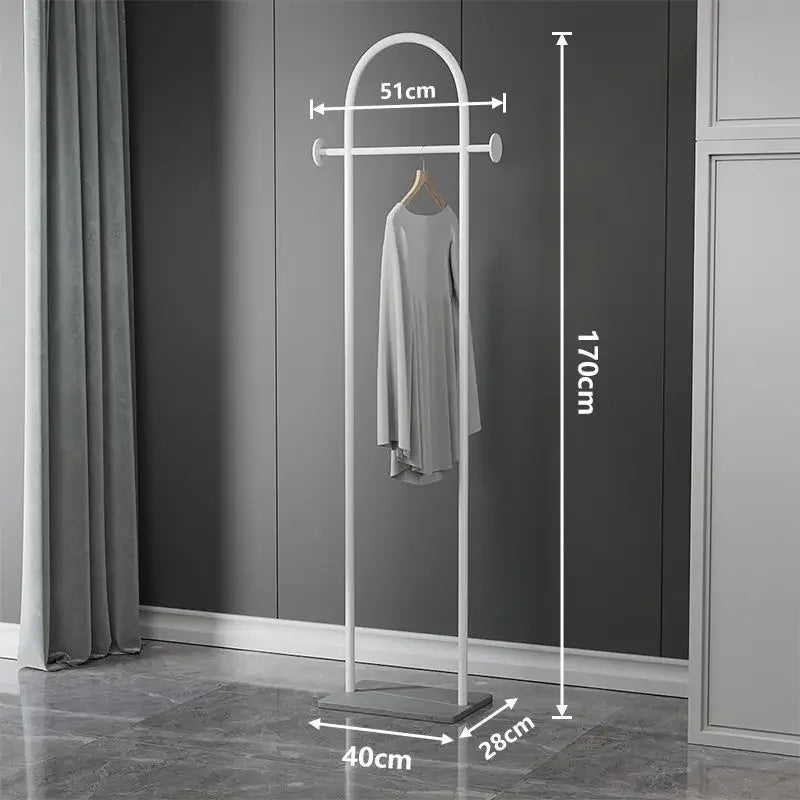 Floor Standing Creative Clothes Hanger Luxury Living Room Clothes Hangers Simple Rock Board Base Clothes Coat Racks Furniture