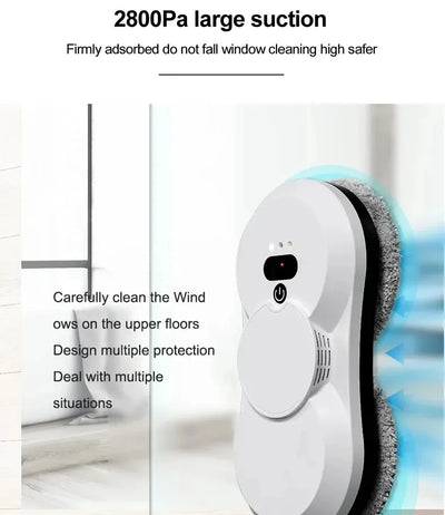 Window Cleaning Robot Ultra-thin Double Water Spray Remote Control Planning Window Cleaning Machine  Window Wiper Glass Wiper