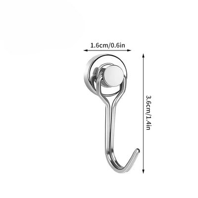 1/5/10 قطع خطافات مغناطيسية قوية لمفتاح المطبخ وخطاف مغناطيسي للثلاجة وخطافات تخزين متعددة الأغراض وشماعات الحمام ولوازم المنزل