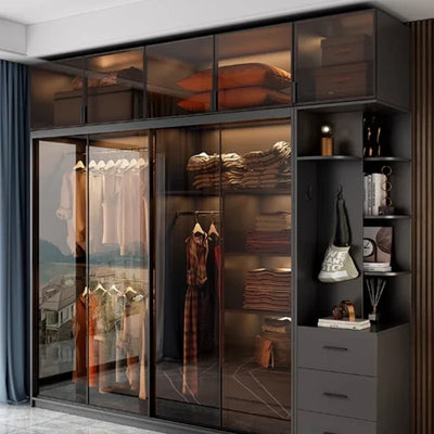 Shelf Shelve Wardrobes Organizer Underwear Nordic Storage Open Closets Cabinet Modern Ropero Armable De Ropa Bedroom Furniture