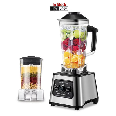 Sokany Professional 2 In 1 Immersion 2.5L Commercial Heavy Duty Food Mixer Smoothie Blender For Ice Soups Nuts Smoothie Juices