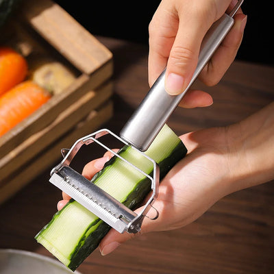 1Pc Vegetable Peeler Stainless Steel Potato Peeler Carrot Grater Slicer Multifunction Kitchen Peeler Fruits and Vegetables Tools