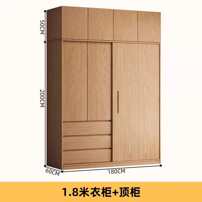 Organizer Underwear Wooden Wardrobe Doors Queen Open Closets Bedroom Wardrobes Shelf Drawers Rangement Chambre Bedroom Furniture