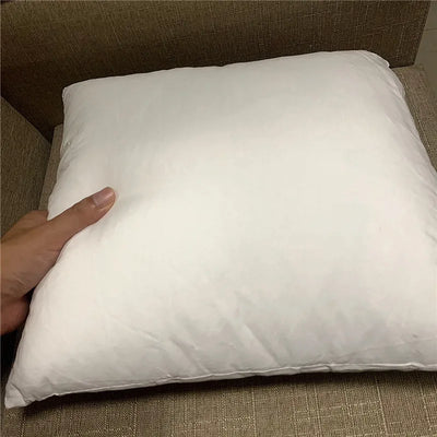 High Quality Soft Home Cotton Pillow Core 48x74cm Sofa Decorative Throw Pillow Filler Core High Elasticity Backrest Cushion Core