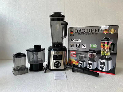 Multifunctional 6in1 3in1 3L blender juicer food processor blender smoothie heavy duty commercial blender machine