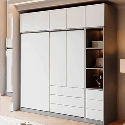 Bedroom Nordic Wardrobes Full Size Partition Storage Cabinet Wardrobes Organizer Apartment Szafa Na Ubrania Home Furniture