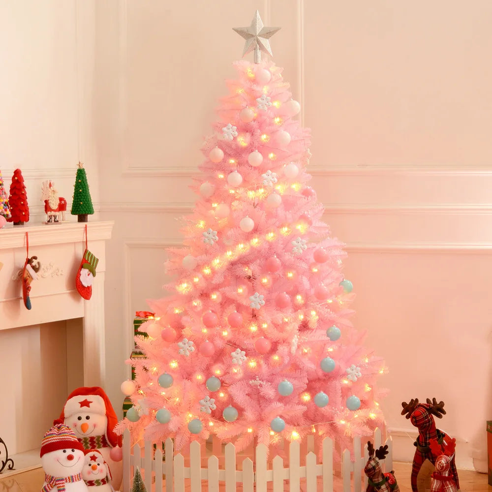 Large Artificial Christmas Tree 240cm/210cm/180cm/150cm PVC Xmas Tree