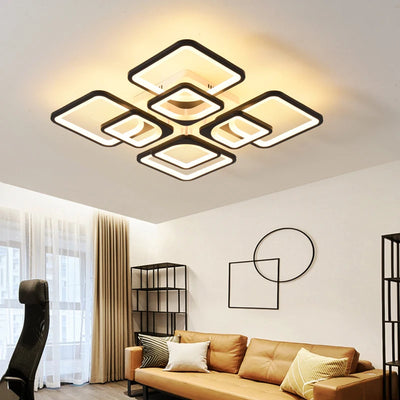 Hot Selling White Chandeliers For Bedroom Living Room Kitchen Living Room Studyroom Apartment Indoor Acrylic LED Lighting Lamps