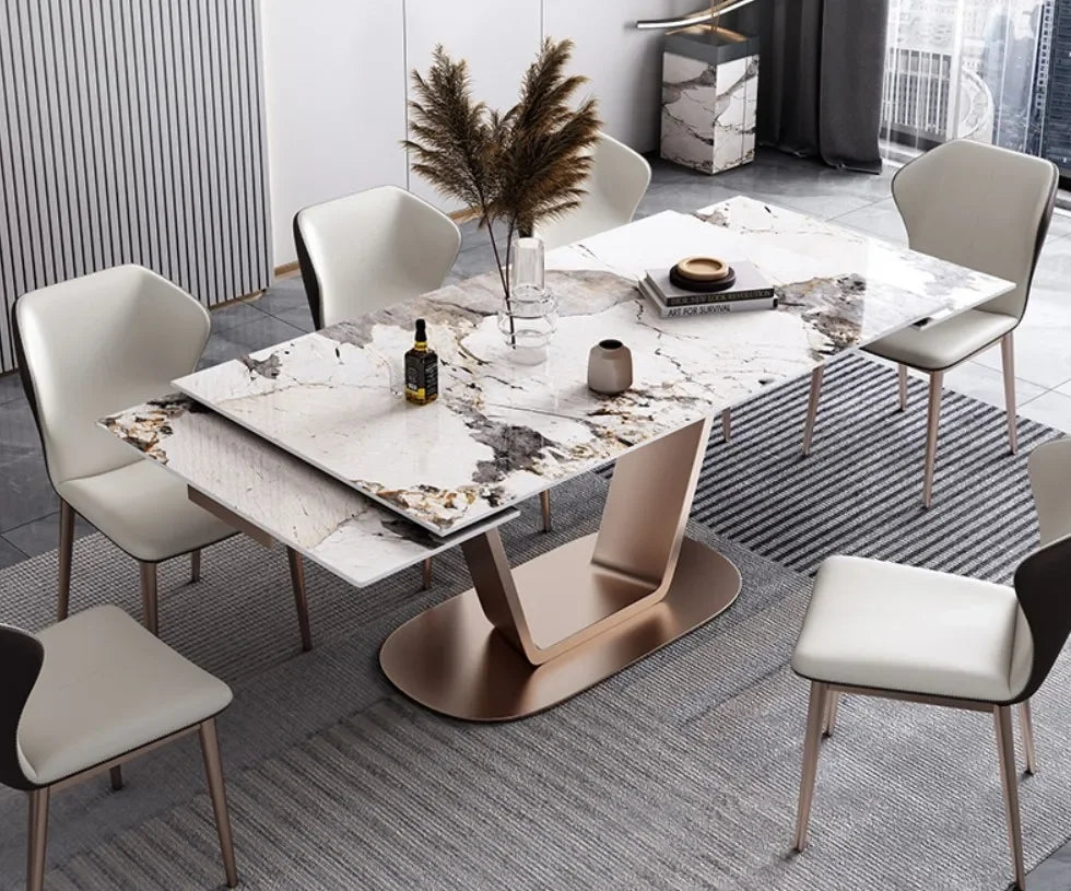 Modern Customized Extendable Dining Table