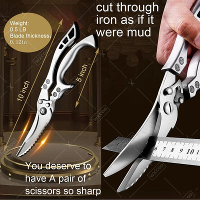 11 Pcs, Kitchen Chef Knife Set, Stainless Steel Damascus Drawing Gyuto Cleaver Set Slicer Santoku Chef Knife Kitchen Scissors