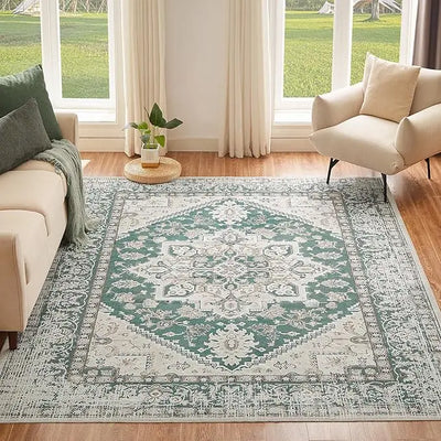 VIKAMA Ethnic style Luxury rug Retro Persian style Kitchen Living Room sofa Large area rug Bohemian Mexico