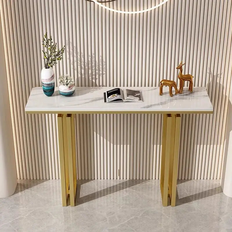 Glamour Nordic Corner Table Modern Elegant Delicacy Simple Entryways Table Luxury Unique Tavolo Salotto Hallway Table Furniture