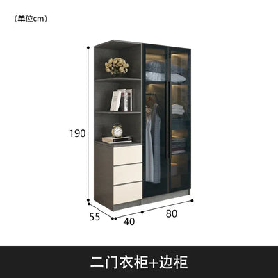 Modern Wardrobe Underwear Design Living Room Cafe Bar Corner Multifunctional Drawer Closet Salon Guardaropa Wooden Furniture