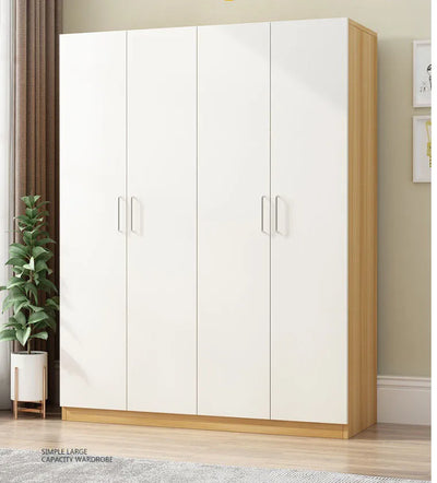 Closet small family modern simple household bedroom storage locker rental room with children adult cabinet