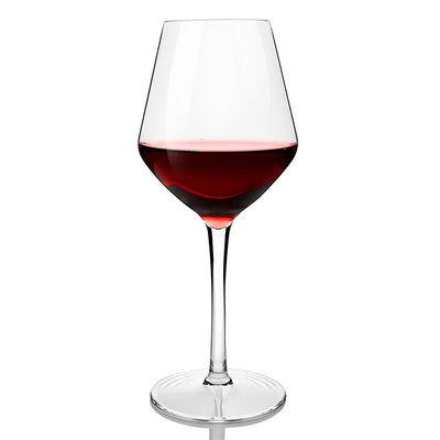 Unbroken Plastic Wine Glass Goblet High Quality Transparent Tritan Plastic Material Lightweight Food-Grade Cup 420ml