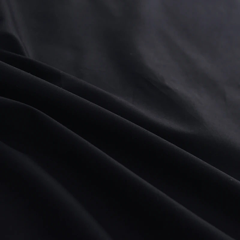 100% Pure Cotton Black Flat Sheet 1pc High Quality Solid Color Soft And Comfortable Bed Sheet постельное белье (No Pillowcase）