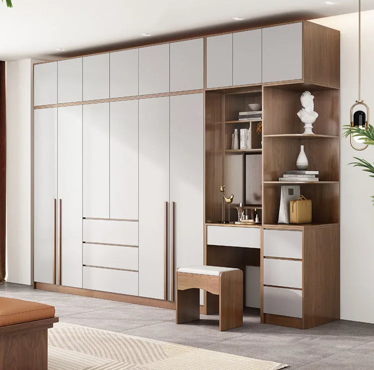 Modern Simple Wardrobe Nordic Bedroom Overall Storage Large Closet Small Household Flat Door Cloakroom Cabinet