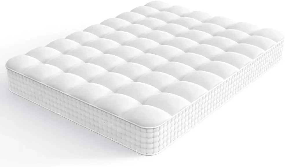 25cm 3FT High Density Foam UK the most popular type Free Design Low MOQ High Quality Pocket Spring Mattress