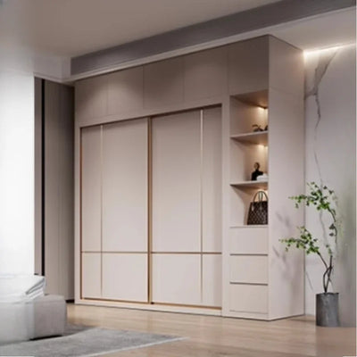 Nordic Drawer Wardrobes Multilayer Doors Modern Open Closets Room Wardrobes Drawers Shelf Armoire De Rangement Bedroom Furniture